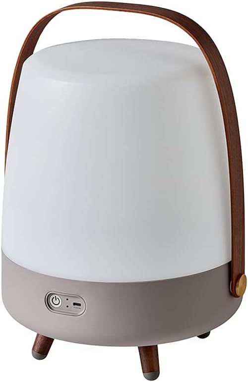 Kooduu Lite-Up Play - Design LED-Licht und Bluetooth-Lautsprecher Innovatives Stimmungslicht mit Zusatznutzen - Beleuchtung, Bluetooth-Speaker & Dekoration durch Dänisches Design - 29x40cm - Earth