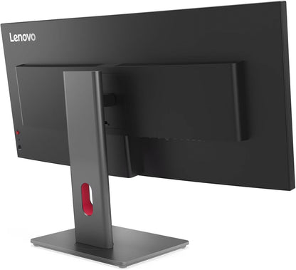 Lenovo ThinkVision T34WD-40 LED-Monitor Curved 86,4 cm 34 Zoll 3440 x 1440 UWQHD @ 120 Hz VA 300 cd/m² 3000:1 HDR10 4 ms HDMI DisplayPort USB-C schwarz