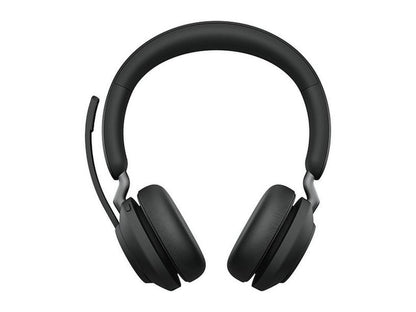 Jabra Evolve2 65 MS Stereo USB-C Headset mit Ladestation Schwarz Link380c 26599-999-889