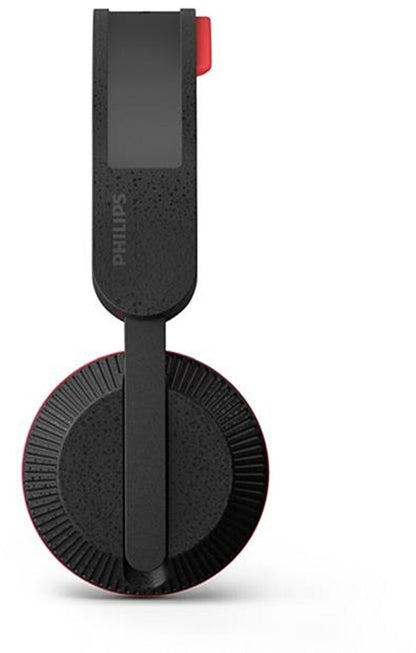 Philips 6000 series Bluetooth Over-Ear Kopfhörer mit Mikrofon, IP55, Schwarz, Rot TAA6219BK/00