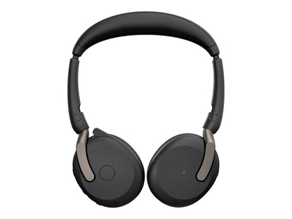 Jabra Evolve2 65 Flex UC USB-A Stereo Headset Link380a Schwarz 26699-989-999