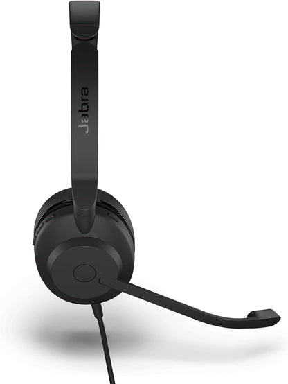 Jabra CONNECT 4H USB-C Stereo Headset Schwarz 100-55930000-60