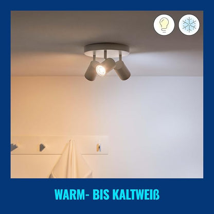 Wiz steuerbare weiße + farbige Lampe 4,7 Watt 2er Pack 9290037723