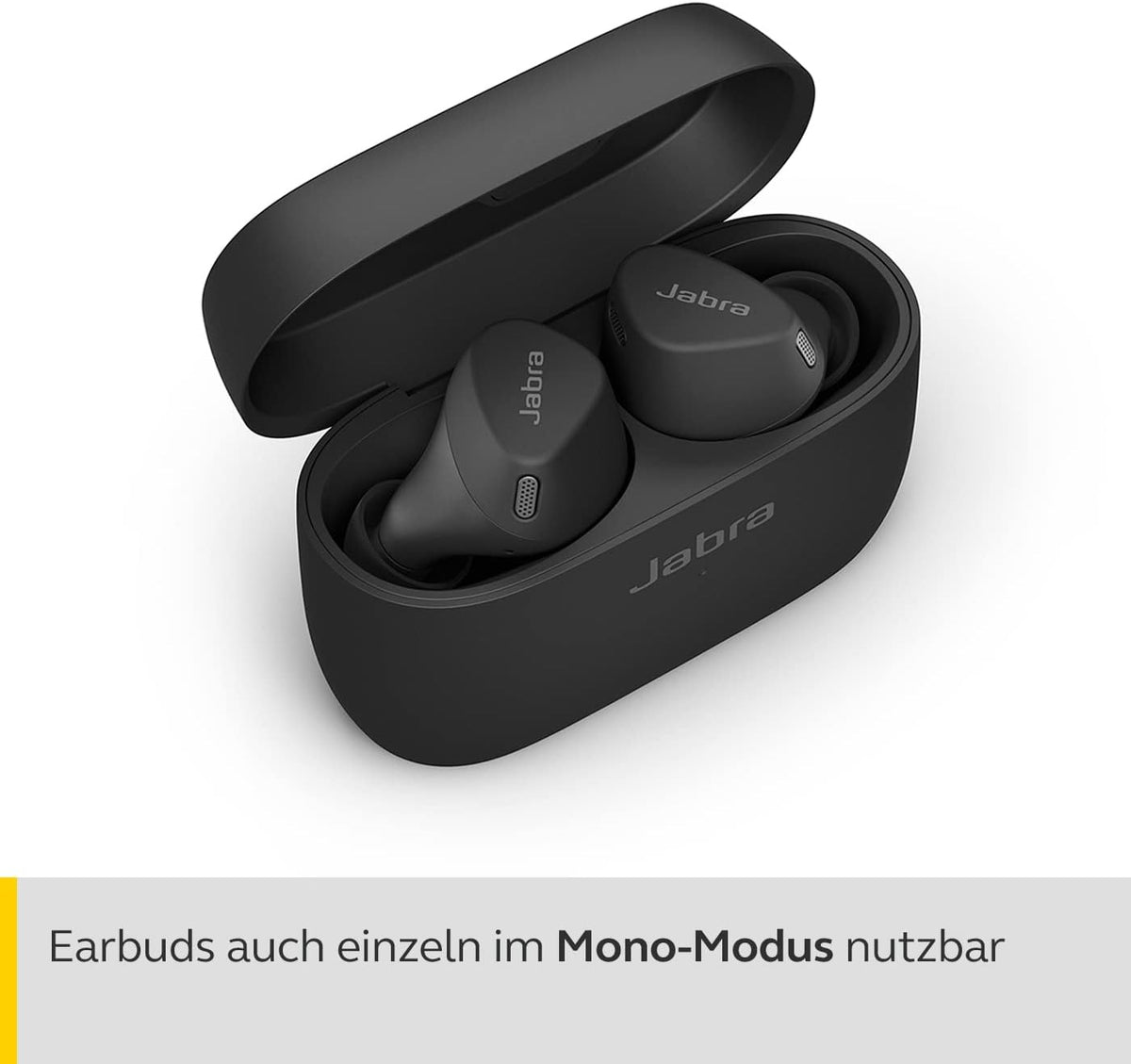 Jabra Elite 4 Active True Wireless In-ear Bluetooth Sportkopfhörer Schwarz