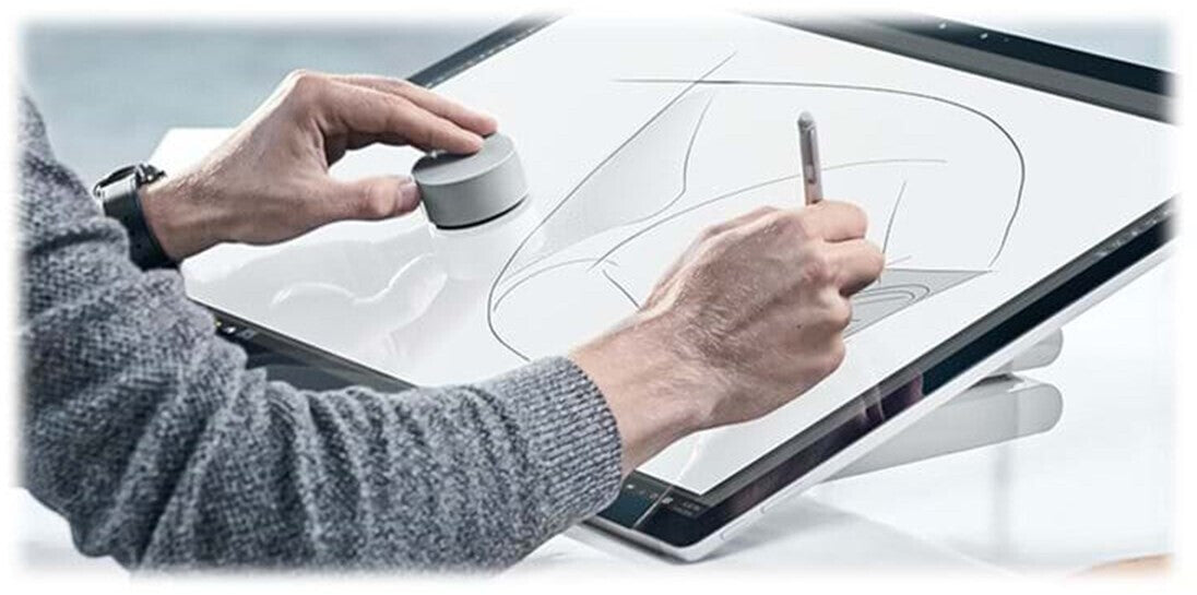 Microsoft Surface Dial Silber X20-97192-02 2WR-00002