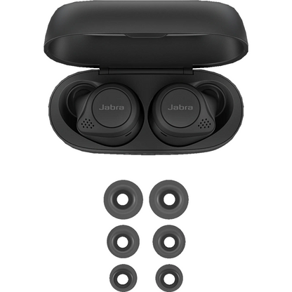 Jabra Elite 75t True Wireless In-ear Bluetooth Kopfhörer mit WLC Case Schwarz