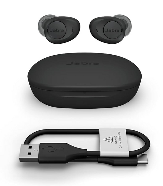 Jabra Enhance Plus Dark Grey - Gebrauchtware - nur für iPhone! - Selbstsitzende OTC-Hörgeräte für erweiterte Hörverbesserung