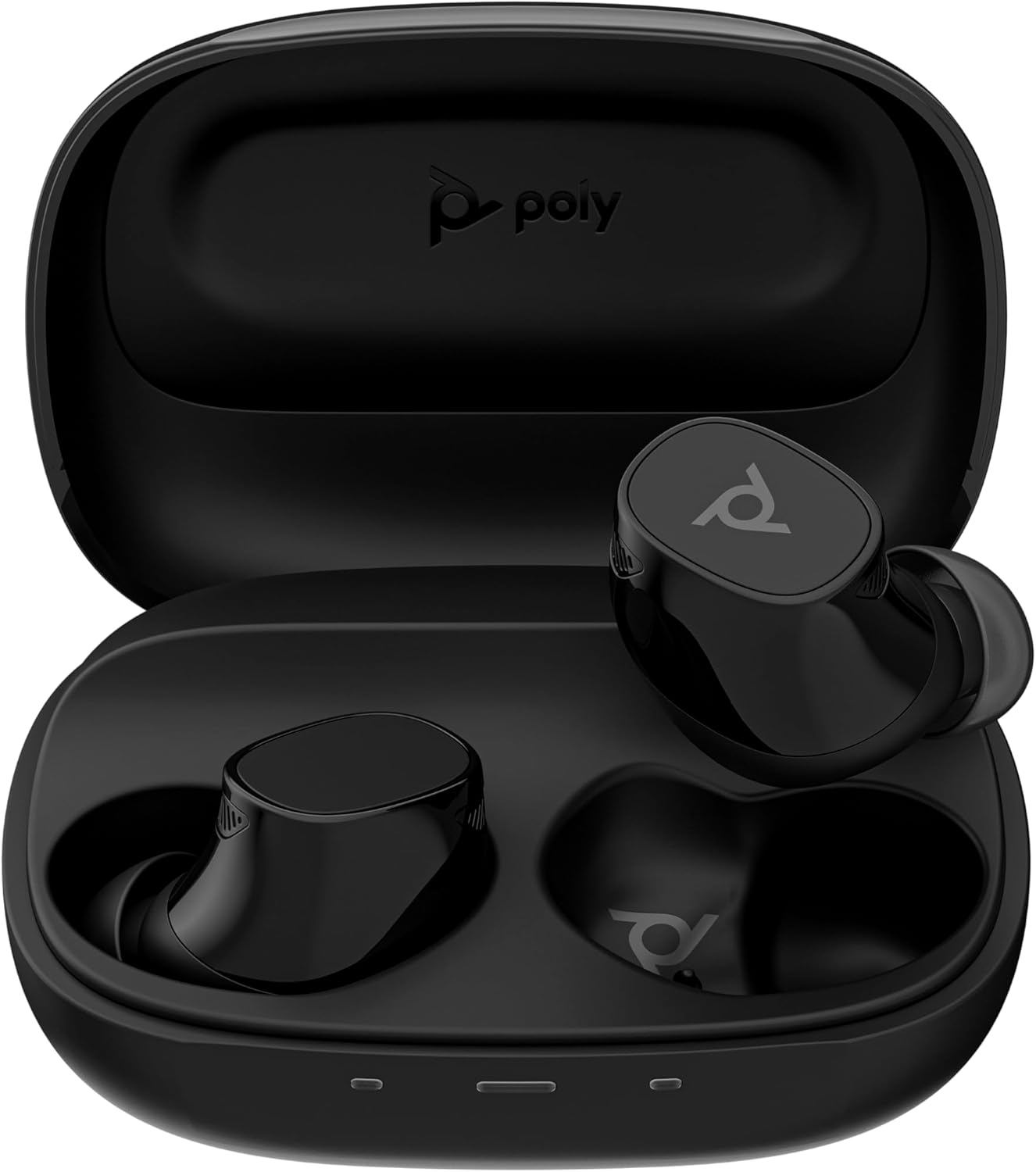 Poly Voyager Free 20 - True Wireless-Kopfhörer mit Mikrofon - im Ohr - Bluetooth - aktive Rauschunterdrückung - Schwarz