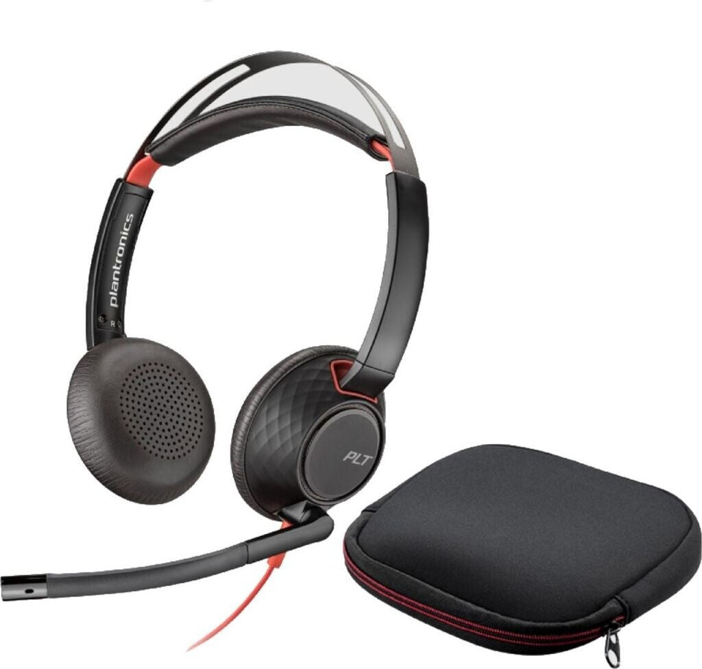 Poly HP Blackwire C5220 Stereo USB-C/A-Adapter & 3,5 mm Headset kabelgebunden