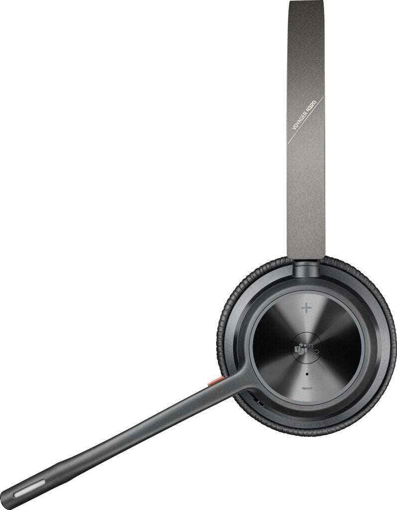 Plantronics Voyager 4320 UC MS USB-C Headset MIT Ladestation
