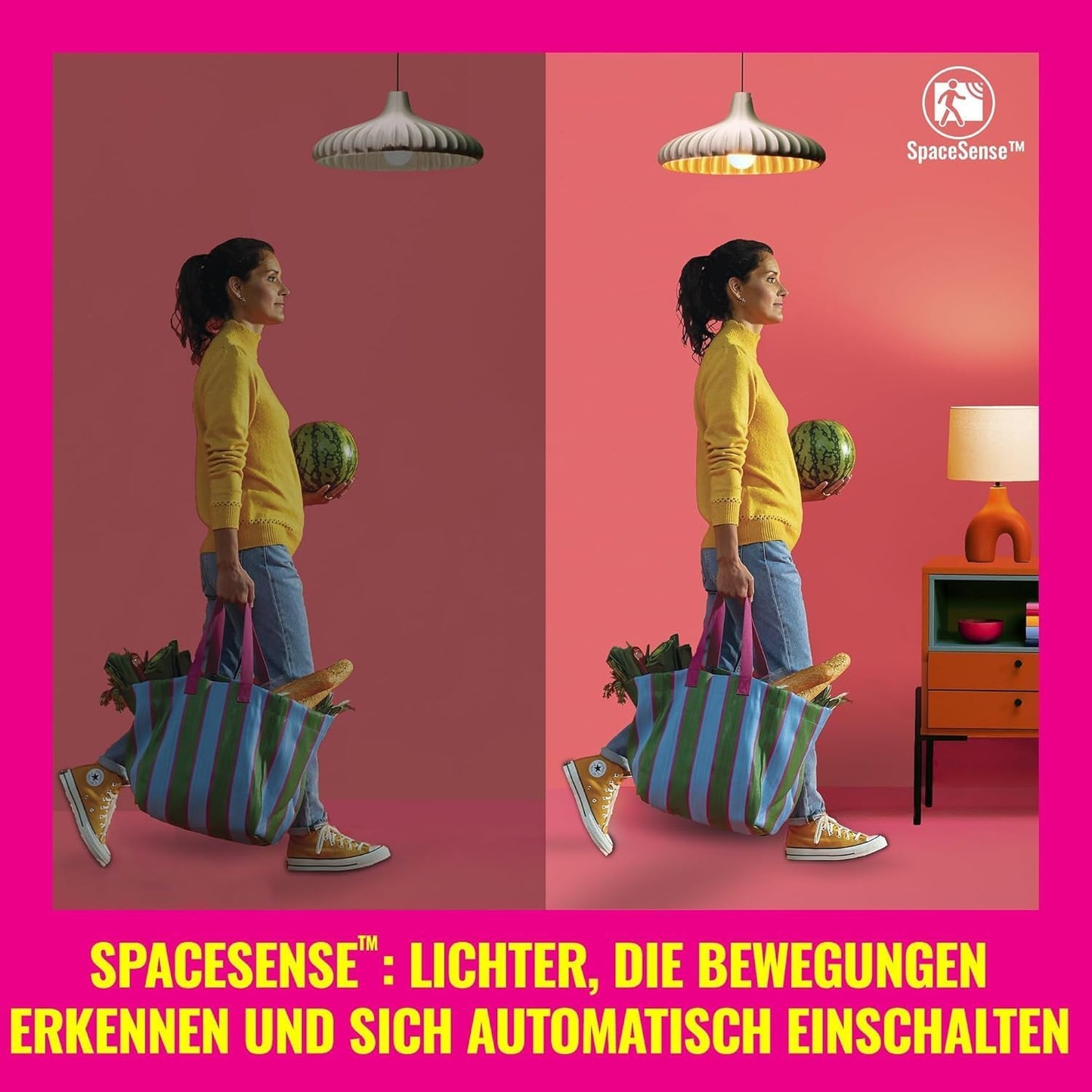 WIZ LED 2er Wand- und Deckenspot Deckenleuchte Wandleuchte Schwarz 2x 5W