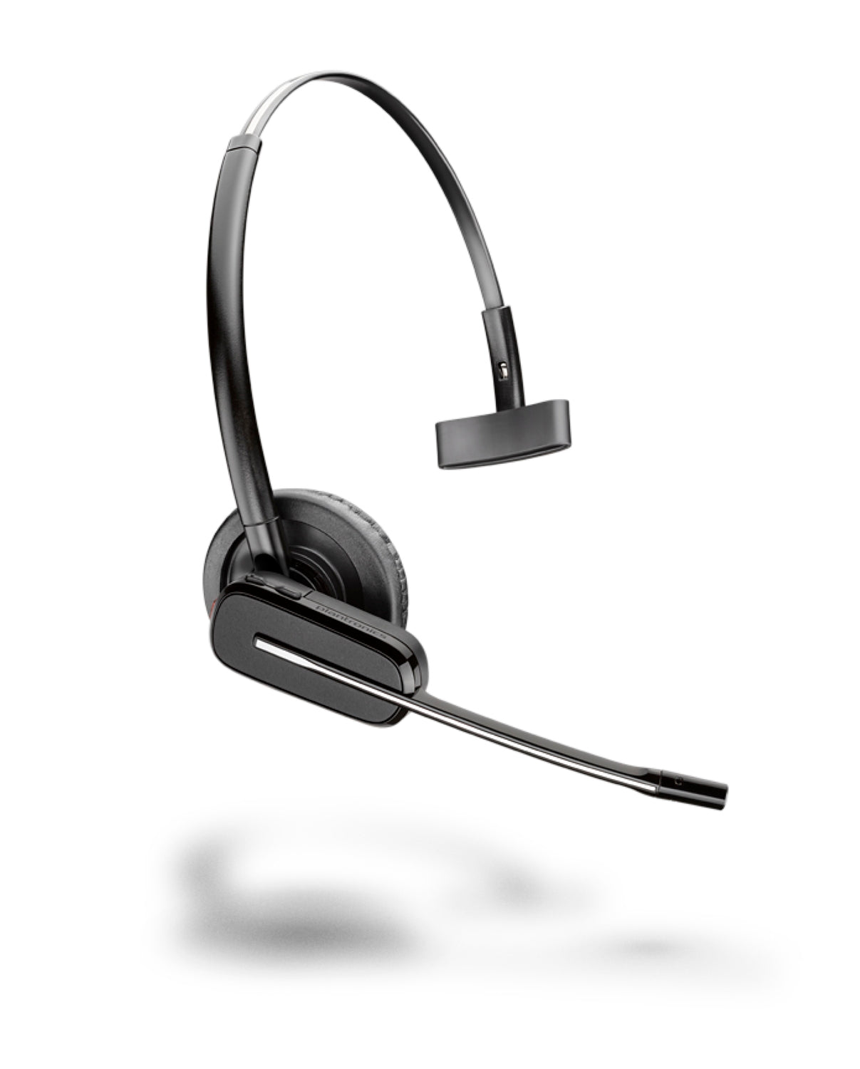 Plantronics Savi W8240-M DECT-Mono Headset konvertibel, mit Basisstation, Überkopfbügel + Nackenbügel und Ohrhaken, SoundGuard, Skype for Business, Schwarz