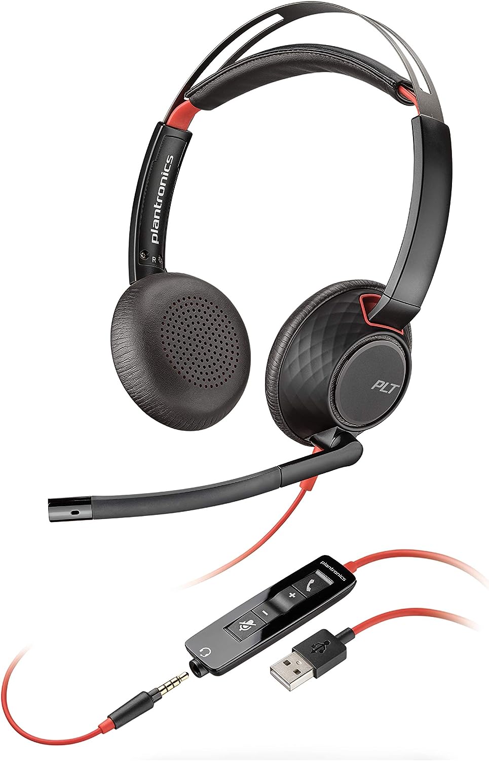 Plantronics Blackwire 5220 Stereo USB-A Headset kabelgebunden