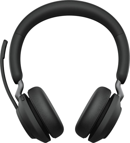 Jabra Evolve2 65 MS Stereo USB-A Headset mit Ladestation Link380a Schwarz 26599-999-989