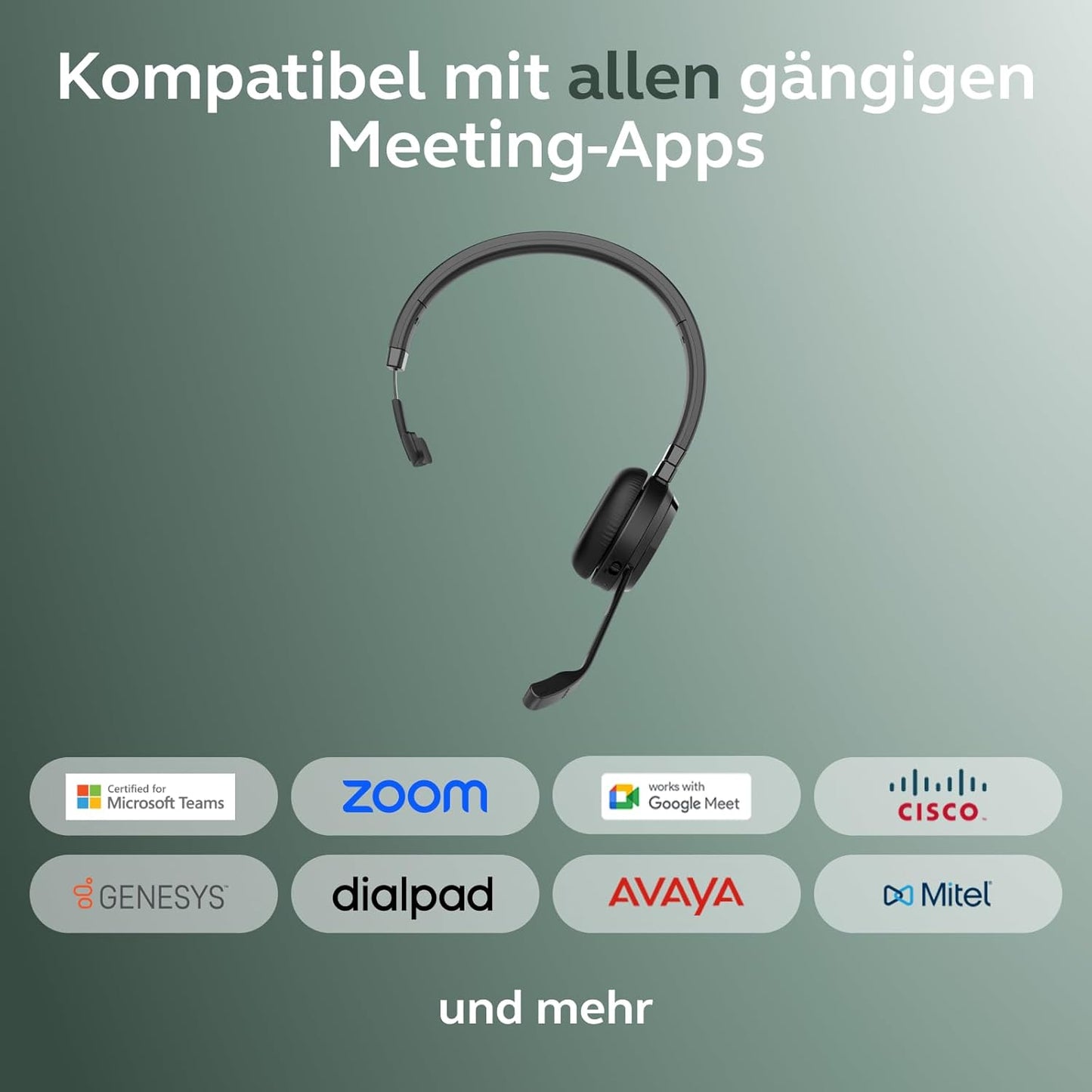 Jabra Evolve 65 TE UC Mono Headset 6693-839-409