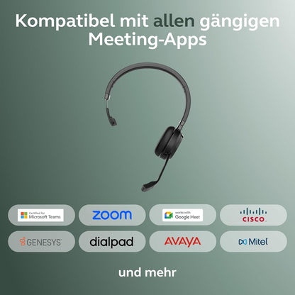 Jabra Evolve 65 TE UC Mono Headset 6693-839-409