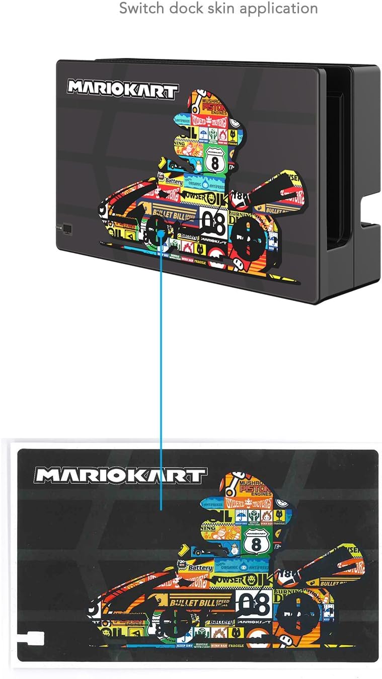 Nintendo Switch Play and Protect Skin Mario Kart
