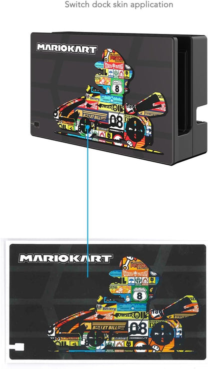 Nintendo Switch Play and Protect Skin Mario Kart