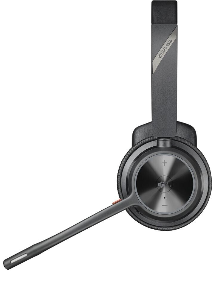 Plantronics Poly Voyager 4310 UC MS USB-A Headset Teams Zertifiziert mit Ladestation