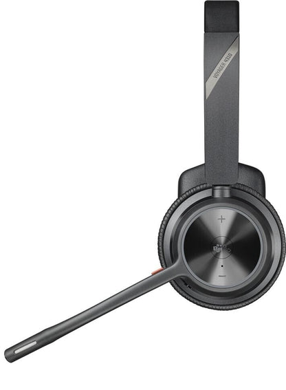 Plantronics Poly Voyager 4310 UC MS USB-A Headset Teams Zertifiziert mit Ladestation