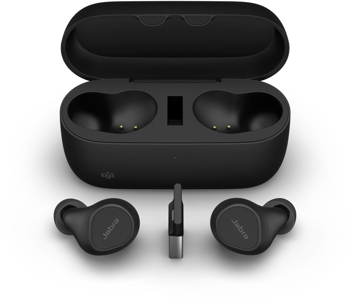Jabra Evolve2 Buds MS USB-A In-Ear Kopfhörer Link380a Schwarz 20797-999-999
