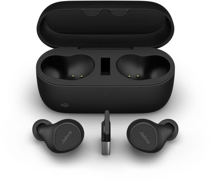 Jabra Evolve2 Buds MS USB-A In-Ear Kopfhörer Link380a Schwarz 20797-999-999