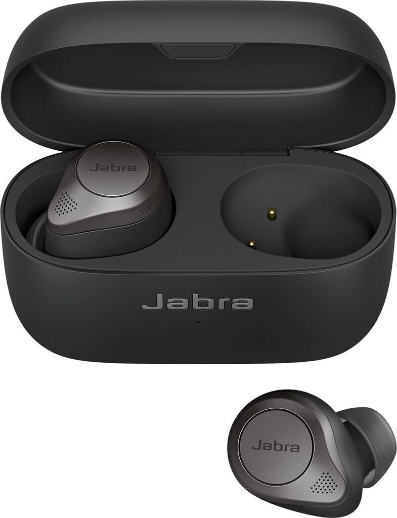 Jabra Elite 85t True Wireless In-ear Bluetooth Kopfhörer Titan/Schwarz