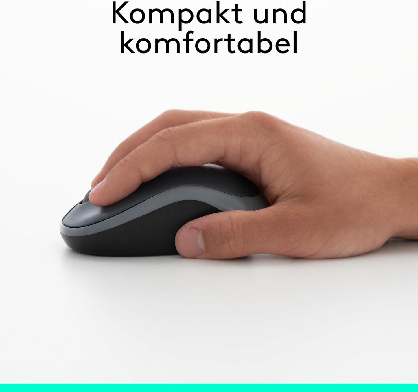 Logitech M185 Kabellose Maus - Grau 910-002238