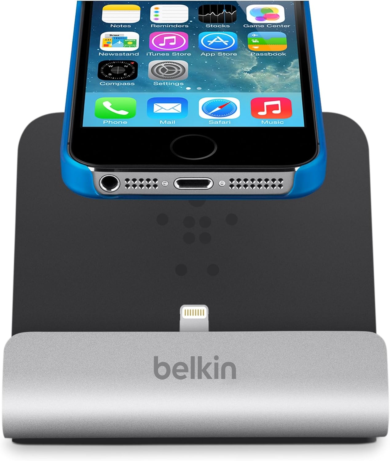 Belkin Express Dock (1,2 m, integriertem USB-Kabel, geeignet für iPad, iPhone 8/8 Plus, iPhone X, iPhone 6/6s/6 Plus/6s Plus, iPhone 7/7 Plus, iPhone SE)
