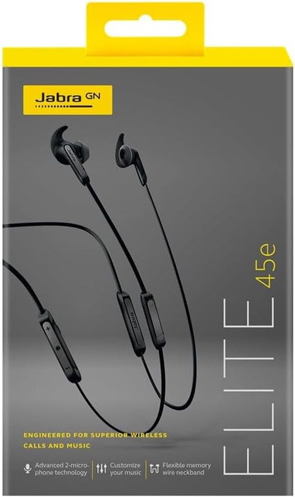 Jabra Elite 45e True Wireless In-ear Bluetooth Sportkopfhörer Titan/Schwarz