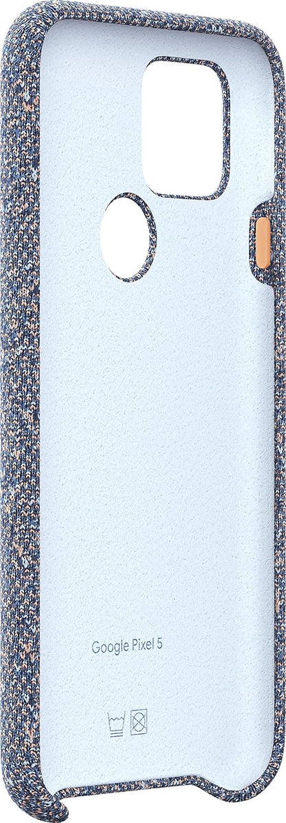 Google Backcover Case für das Google Pixel 5 Blue Confetti
