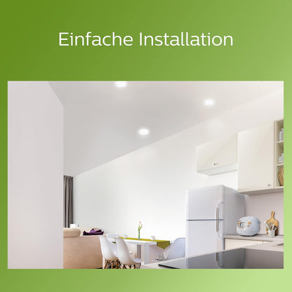 Philips LED Spot Diamond Cut in Weiß 2,2W 180lm 3000K weiß