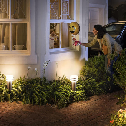 Philips Hue - Tuar Outdoor Säule - Sockelleuchte - Gartenbelichtung - Warmweiß
