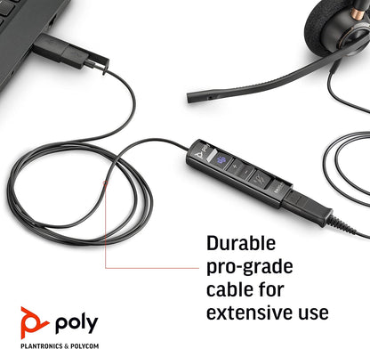 Poly DA85-M Wideband QD auf USB-Adapter Teams (USB-A & USB-C) 786C8AA