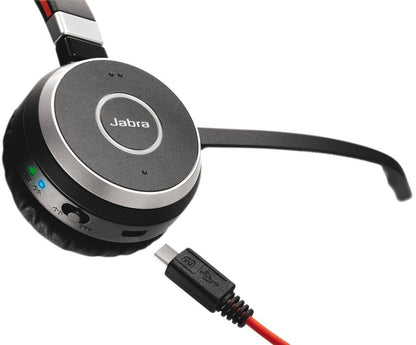 Jabra Evolve 65 MS Stereo Headset mit Ladestation 6599-823-399