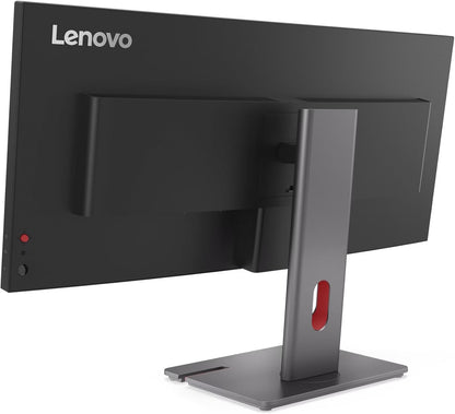 Lenovo ThinkVision T34WD-40 LED-Monitor Curved 86,4 cm 34 Zoll 3440 x 1440 UWQHD @ 120 Hz VA 300 cd/m² 3000:1 HDR10 4 ms HDMI DisplayPort USB-C schwarz