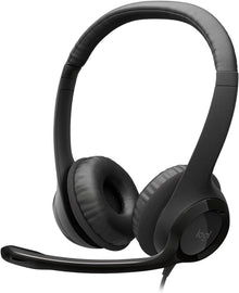 Logitech H390 USB-A Stereo-Headset Schwarz 981-000406