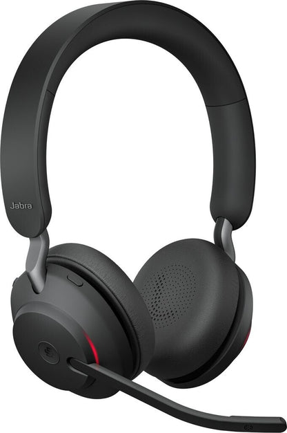 Jabra Evolve2 55 MS Stereo USB-A Headset Link380a Schwarz 25599-999-999