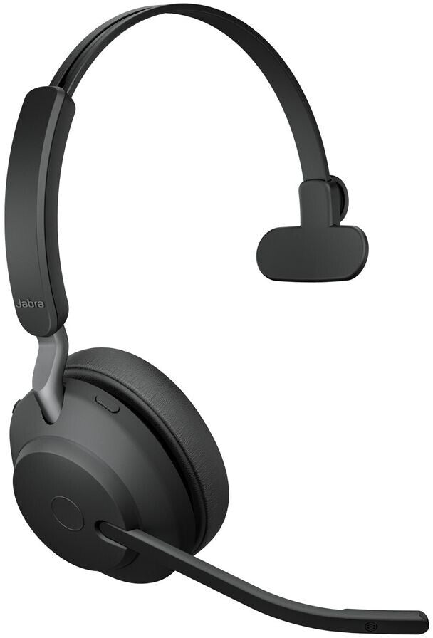 Jabra Evolve2 65 UC Mono USB-A Headset mit Ladestation Link380a Schwarz 26599-889-989