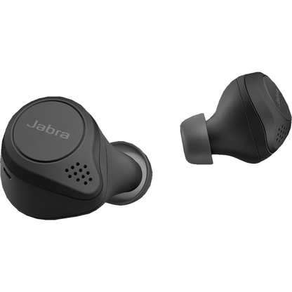 Jabra Elite 75t True Wireless In-ear Bluetooth Kopfhörer mit WLC Case Schwarz