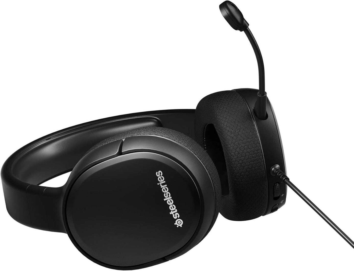 SteelSeries Arctis 1 All-Platform Gaming Over Ear Headset kabelgebunden Stereo Schwarz Mikrofon-Rauschunterdrückung, No