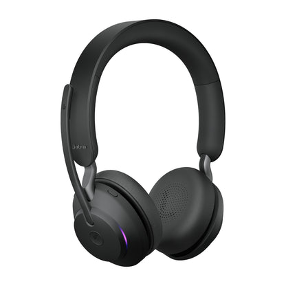 Jabra Evolve2 65 MS Stereo USB-C Headset Link380c Schwarz 26599-999-899