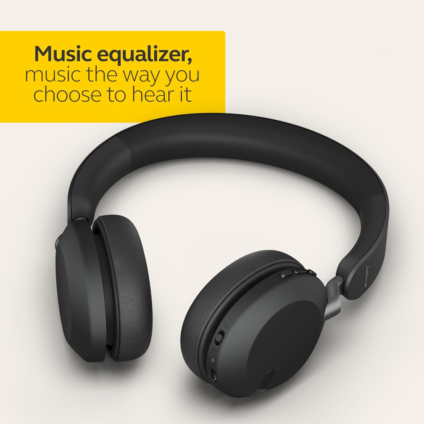 Jabra Elite 45h Over-Ear Bluetooth Stereo Kopfhörer Titan/Schwarz
