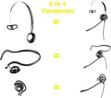 Jabra Biz 2400 II QD On-Ear Mono 3 in 1 Headset mit Schnelltrennkupplung - Leichtgewichtiger Noise Cancelling Kabel-Kopfhörer mit HD Voice und weichem Kopfpolster für Tischtelefone  - 2486-820-209