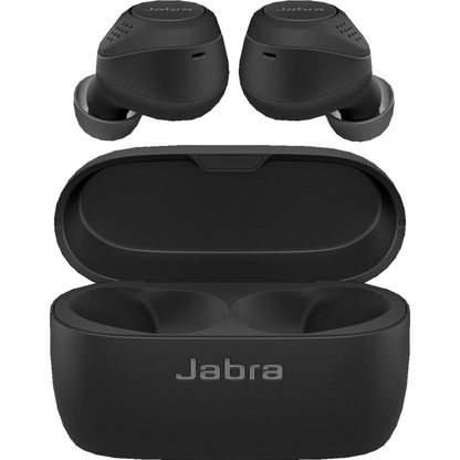 Jabra Elite 75t True Wireless In-ear Bluetooth Kopfhörer mit WLC Case Schwarz