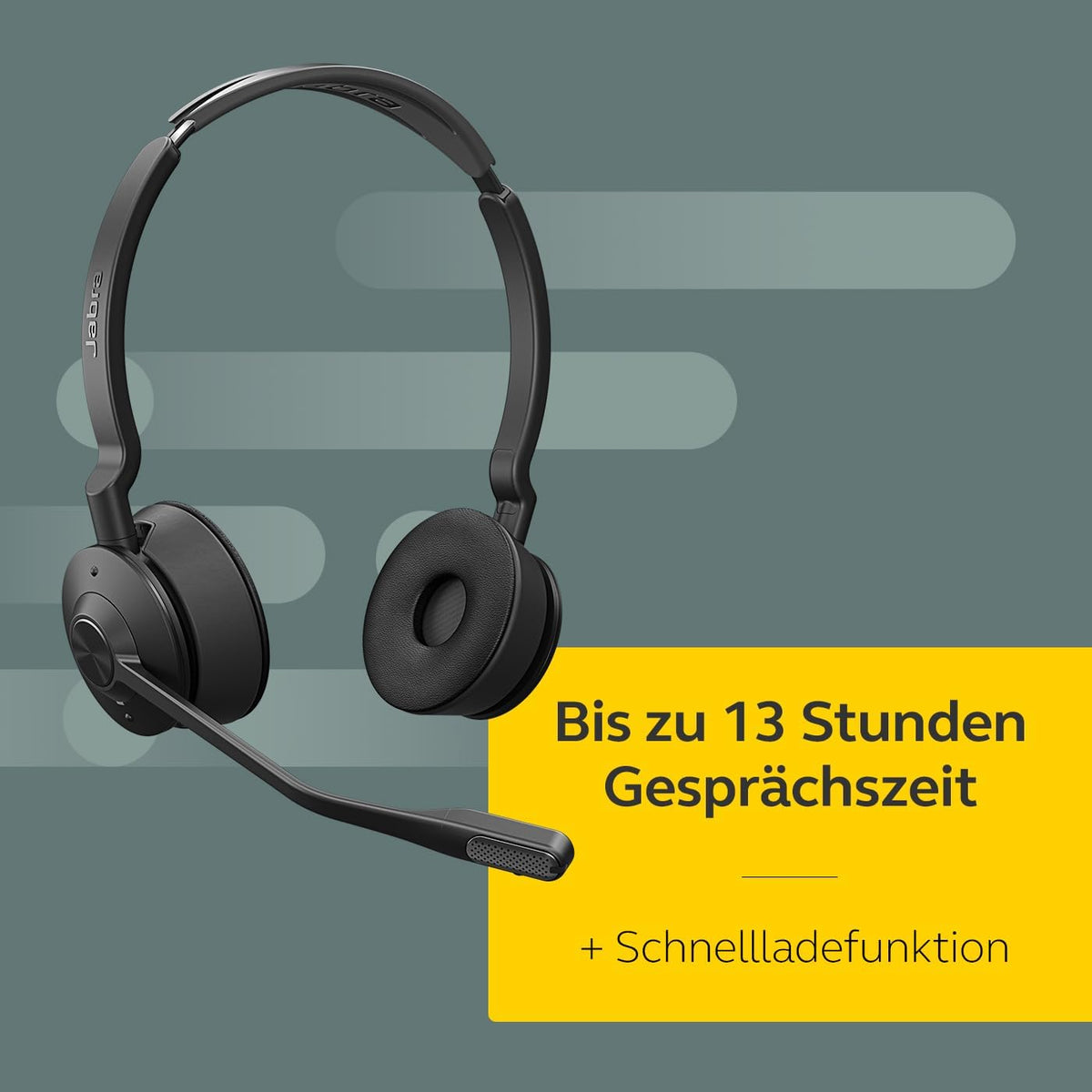 Jabra Engage 75 SE Stereo On-Ear Dect Headset mit Basisstation 9659-583-111