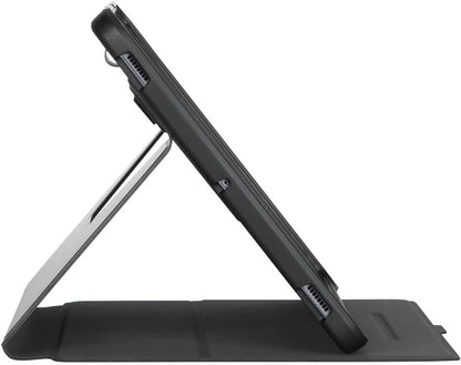 Targus Click-In Hülle für Samsung Galaxy Tab S7 11" und Tab S8 11" - Schwarz Magnetische S Pen-Halterung mit Ladekapazität THZ876GL