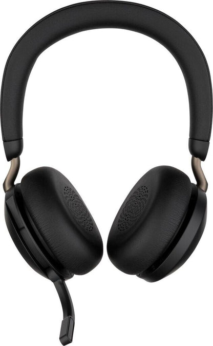 Jabra Evolve2 75 UC Stereo USB-A Headset Link380a Schwarz 27599-989-999