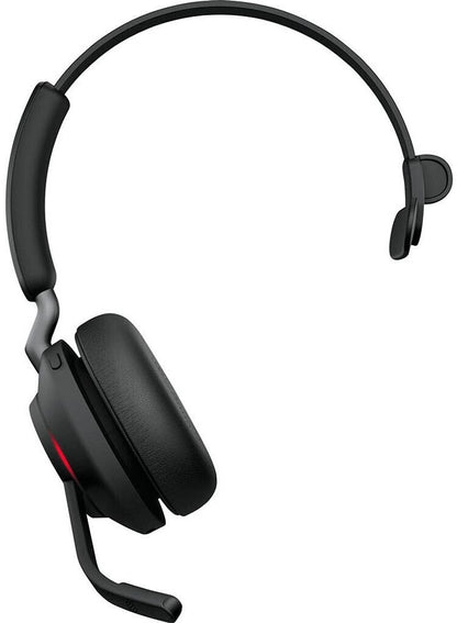 Jabra Evolve2 65 MS Mono USB-A Headset mit Ladestation Link380a Schwarz 26599-899-989