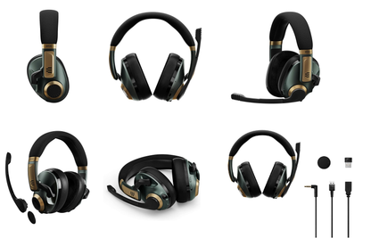 EPOS Sennheiser H3Pro Hybrid Gaming Headset - Grün